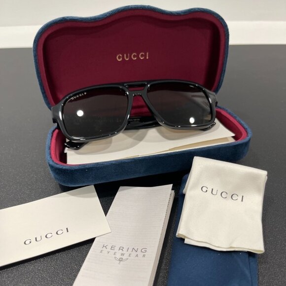 NWT Gucci Navigator Frame Sunglasses (JB1172) - Picture 1 of 5